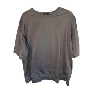 Uniqlo x Jil Sander Cotton Oversized Dark Gray T-Shirt